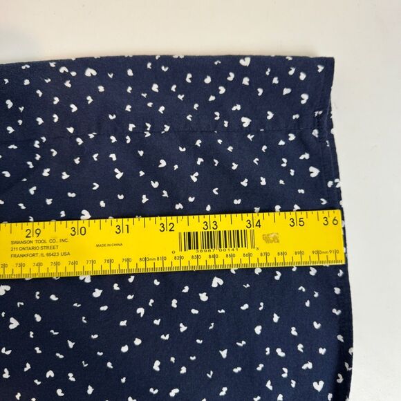 Banana Republic Factory Navy Heart Dress M - Picture 9 of 9